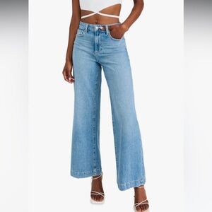 Paige Harper wide leg jeans, size 25